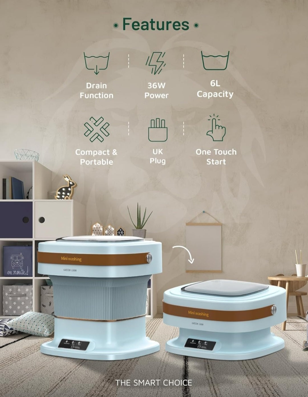 CONJEX Mini Washing Machine™ 
By AeroBud®
