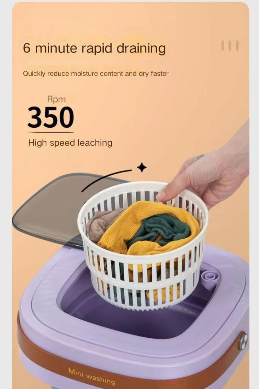 CONJEX Mini Washing Machine™ 
By AeroBud®